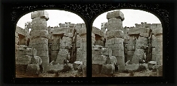 Série [Sites exceptionnels] - 2394. – Vue d'une partie de la grande salle à Karnak, n° 5. […]